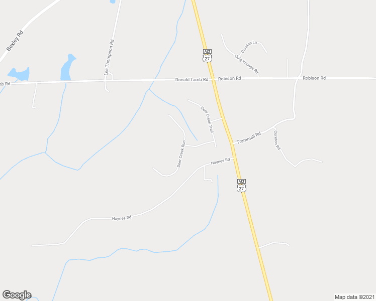 map of restaurants, bars, coffee shops, grocery stores, and more near 108 Deer Creek Run in Moreland