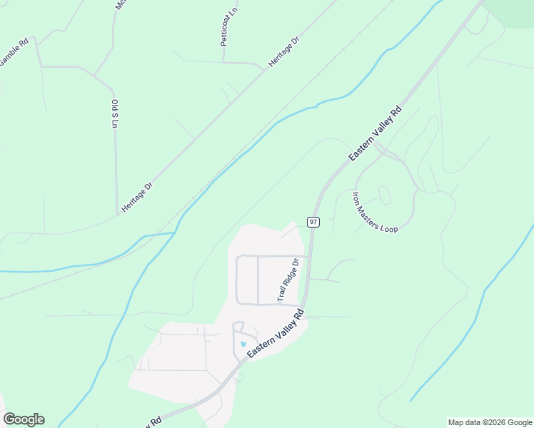 map of restaurants, bars, coffee shops, grocery stores, and more near 22461 Rosser Lane in McCalla