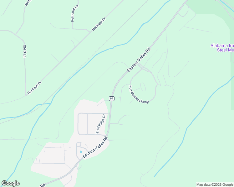 map of restaurants, bars, coffee shops, grocery stores, and more near 22839-22935 Eastern Valley Road in McCalla