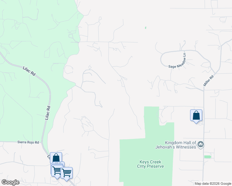 map of restaurants, bars, coffee shops, grocery stores, and more near 29525 Valley Stream Road in Valley Center