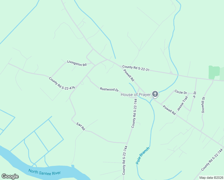 map of restaurants, bars, coffee shops, grocery stores, and more near 316 Rustwood Drive in Georgetown