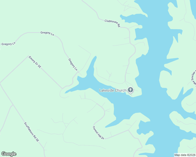 map of restaurants, bars, coffee shops, grocery stores, and more near 285 Clubhouse Road in Eatonton