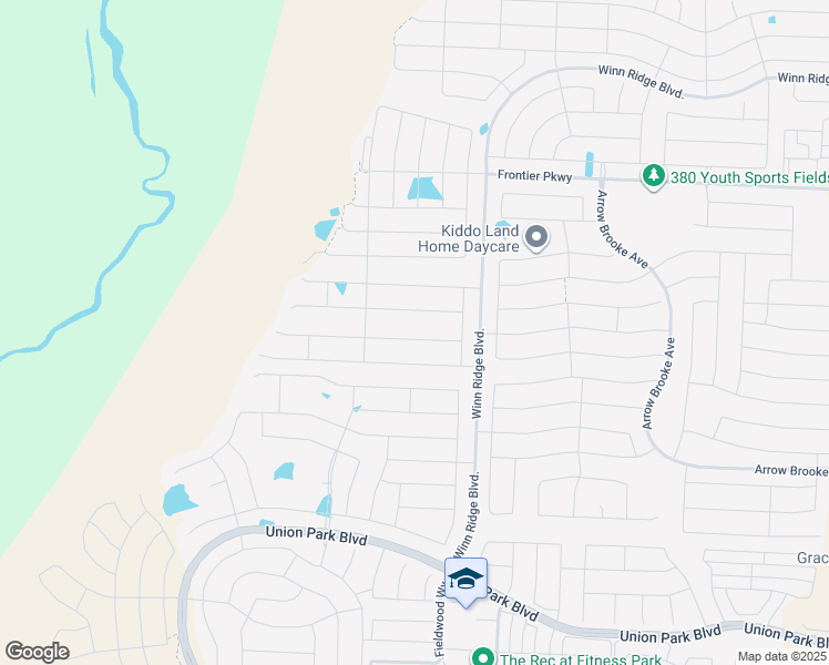 map of restaurants, bars, coffee shops, grocery stores, and more near 7720 Del Webb Boulevard in Aubrey