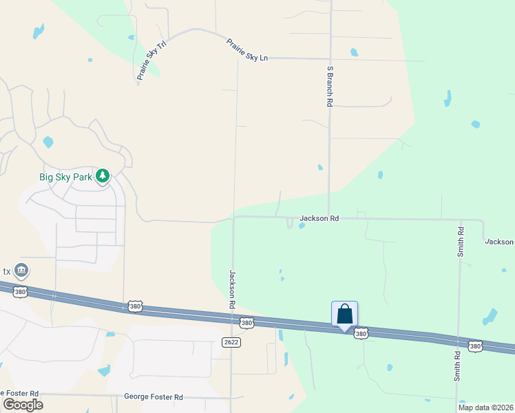 map of restaurants, bars, coffee shops, grocery stores, and more near 2206 Big Sky Trail in Ponder