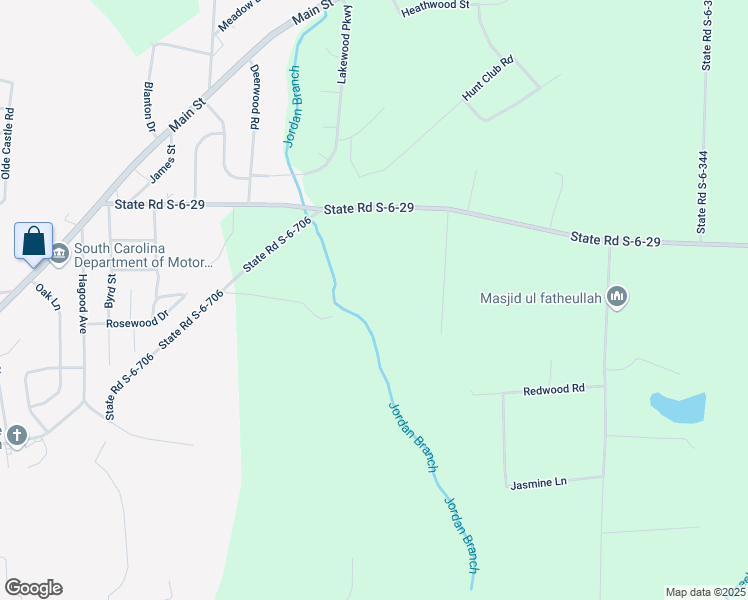 map of restaurants, bars, coffee shops, grocery stores, and more near 632 State Road S-6-29 in Barnwell