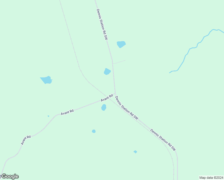 map of restaurants, bars, coffee shops, grocery stores, and more near 342 Dennis Station Road Southwest in Eatonton