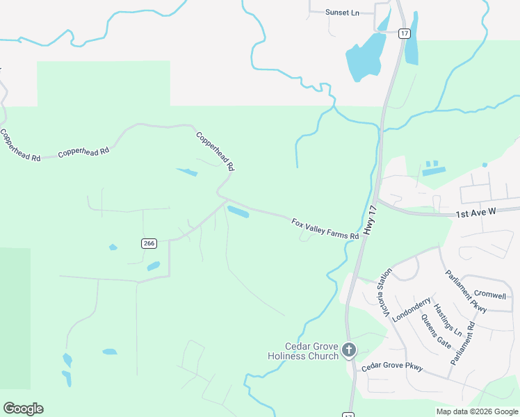 map of restaurants, bars, coffee shops, grocery stores, and more near 535 Fox Valley Farms Road in Shelby County