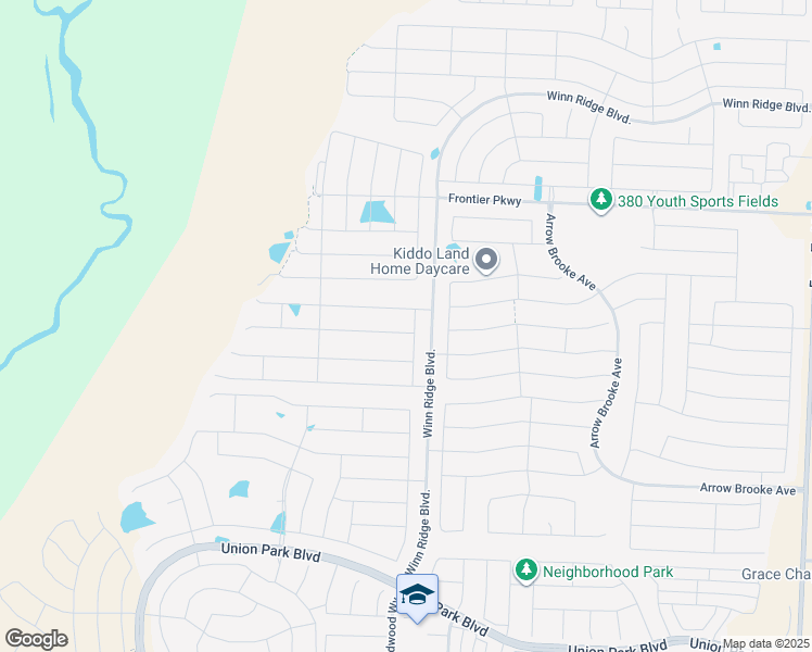 map of restaurants, bars, coffee shops, grocery stores, and more near 977 English Drive in Aubrey