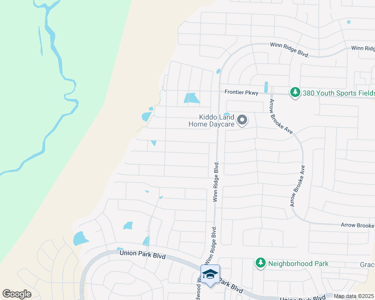 map of restaurants, bars, coffee shops, grocery stores, and more near 941 English Drive in Krugerville