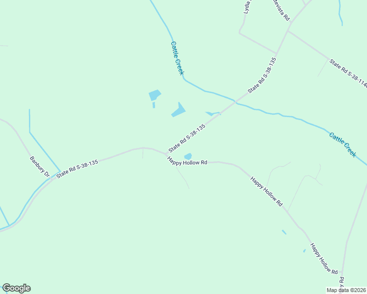map of restaurants, bars, coffee shops, grocery stores, and more near 4293 Cattle Creek Road in Branchville