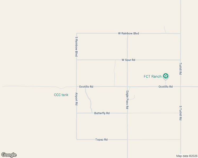 map of restaurants, bars, coffee shops, grocery stores, and more near Ocotillo Road in Buckeye