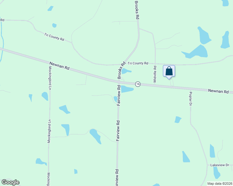 map of restaurants, bars, coffee shops, grocery stores, and more near 100 Fairview Road in Brooks