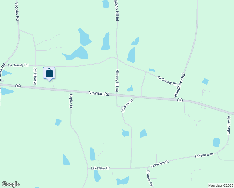 map of restaurants, bars, coffee shops, grocery stores, and more near 178 Hickory Hill Road in Brooks