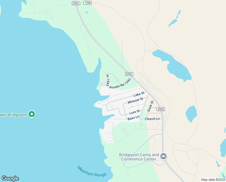 map of restaurants, bars, coffee shops, grocery stores, and more near 266 Private Road 1543 in Bridgeport