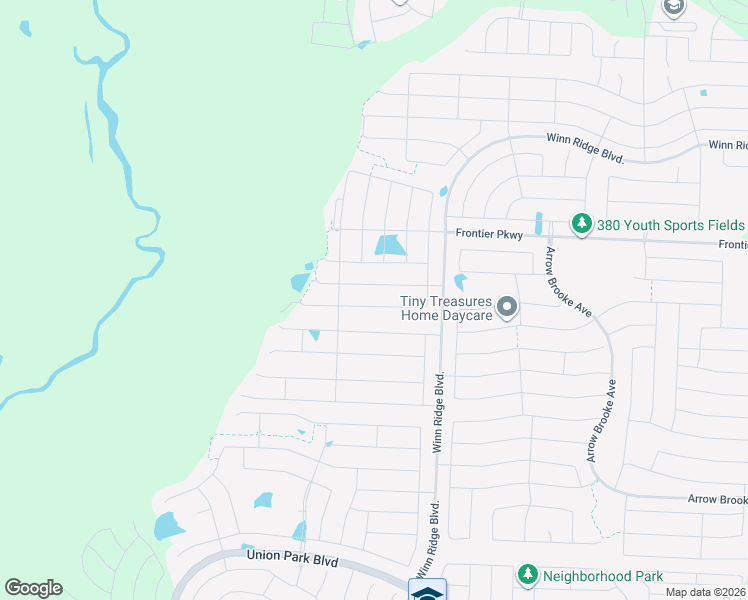 map of restaurants, bars, coffee shops, grocery stores, and more near 945 Alton Drive in Krugerville