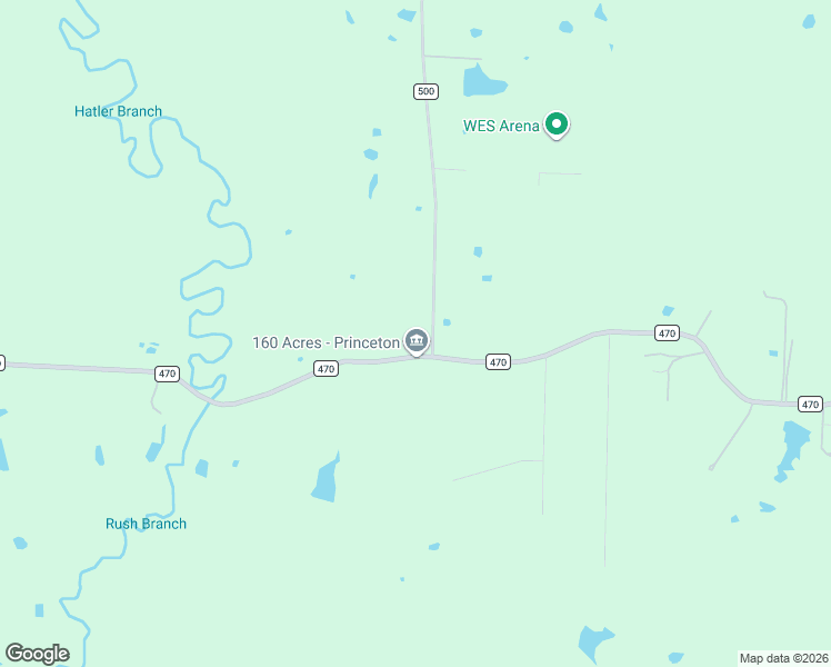 map of restaurants, bars, coffee shops, grocery stores, and more near 8901 County Road 470 in Blue Ridge