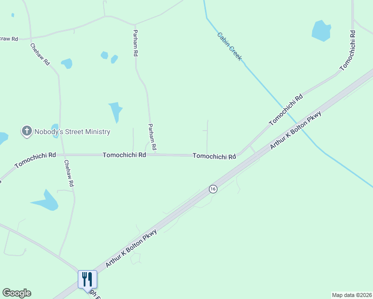 map of restaurants, bars, coffee shops, grocery stores, and more near 648 Tomochichi Road in Griffin