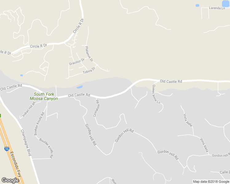 map of restaurants, bars, coffee shops, grocery stores, and more near 9130 Old Castle Road in Valley Center