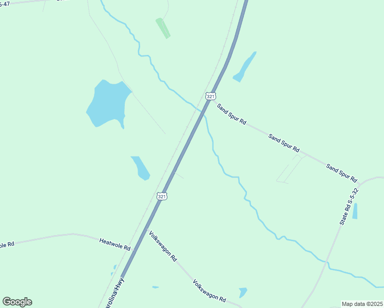 map of restaurants, bars, coffee shops, grocery stores, and more near 10223 Carolina Highway in Olar