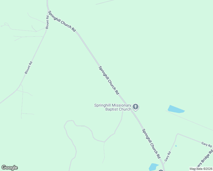 map of restaurants, bars, coffee shops, grocery stores, and more near 1965 Springhill Church Road in Hephzibah