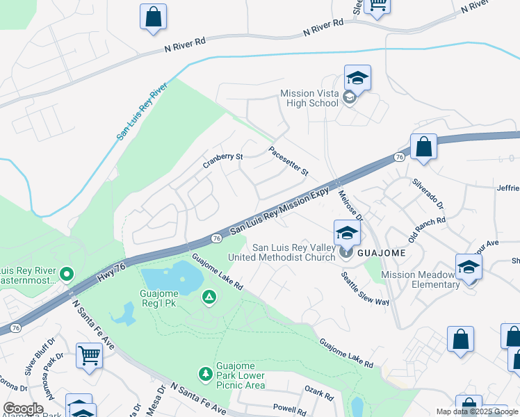 map of restaurants, bars, coffee shops, grocery stores, and more near 554 Edgewater Avenue in Oceanside