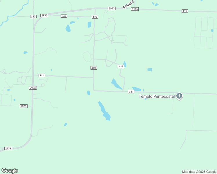 map of restaurants, bars, coffee shops, grocery stores, and more near 2957 County Road 341 in McKinney