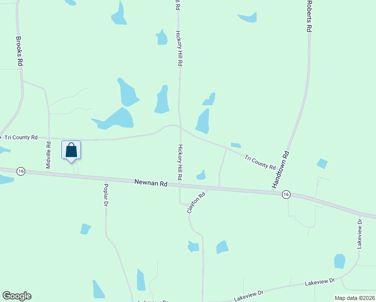 map of restaurants, bars, coffee shops, grocery stores, and more near 2975 Hickory Hill Road in Brooks