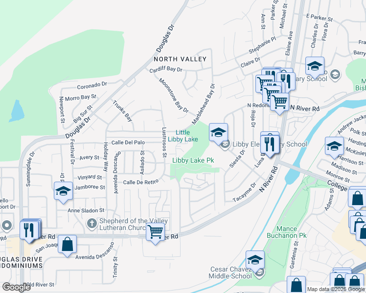 map of restaurants, bars, coffee shops, grocery stores, and more near in Oceanside