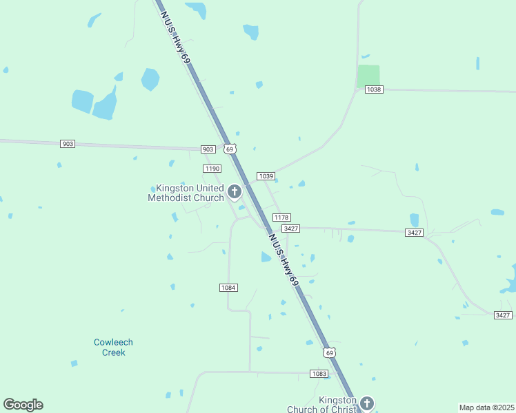 map of restaurants, bars, coffee shops, grocery stores, and more near 4669 U.S. 69 in Celeste