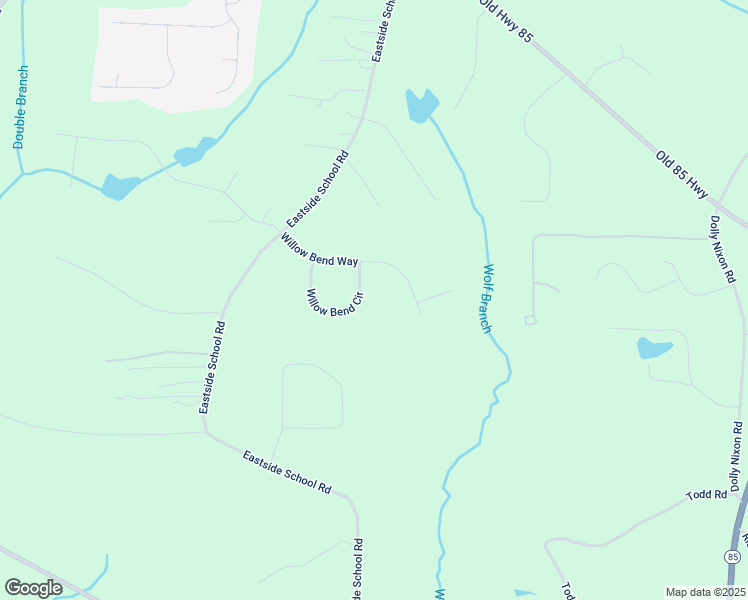 map of restaurants, bars, coffee shops, grocery stores, and more near 135 Willow Bend Circle in Senoia
