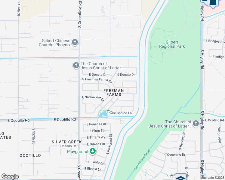 map of restaurants, bars, coffee shops, grocery stores, and more near in Gilbert