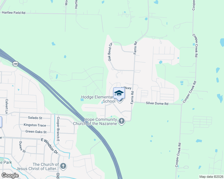 map of restaurants, bars, coffee shops, grocery stores, and more near 3917 Grant Parkway in Denton
