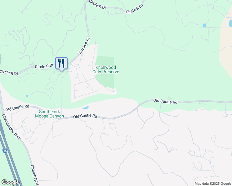 map of restaurants, bars, coffee shops, grocery stores, and more near 29504 Platanus Drive in Escondido