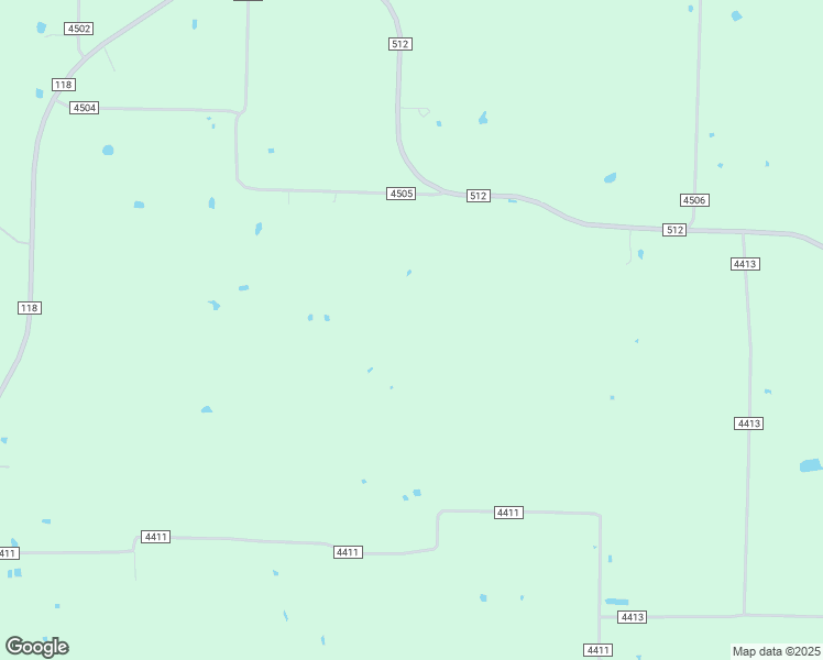 map of restaurants, bars, coffee shops, grocery stores, and more near County Road 4505 in Commerce