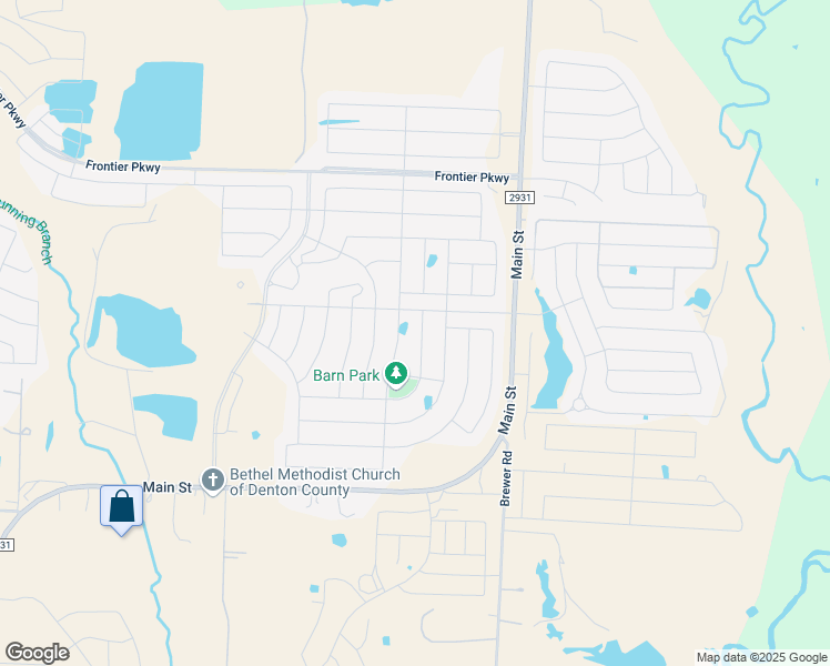 map of restaurants, bars, coffee shops, grocery stores, and more near 11421 Culberson Drive in Denton County