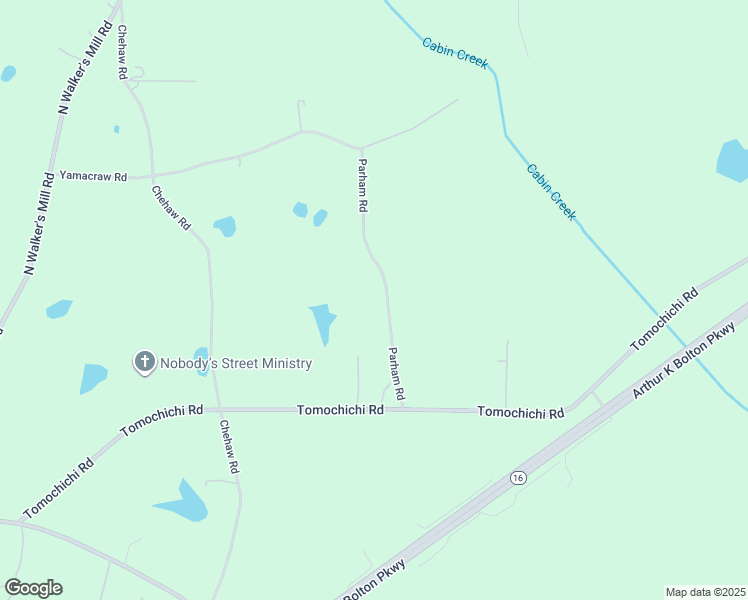 map of restaurants, bars, coffee shops, grocery stores, and more near 139 Parham Road in Griffin