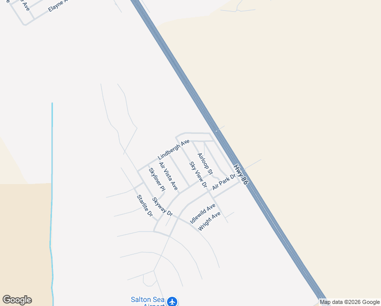 map of restaurants, bars, coffee shops, grocery stores, and more near 1735 Sky View Drive in Thermal