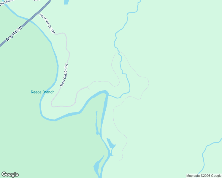 map of restaurants, bars, coffee shops, grocery stores, and more near 268 River Oak Drive Southwest in Eatonton