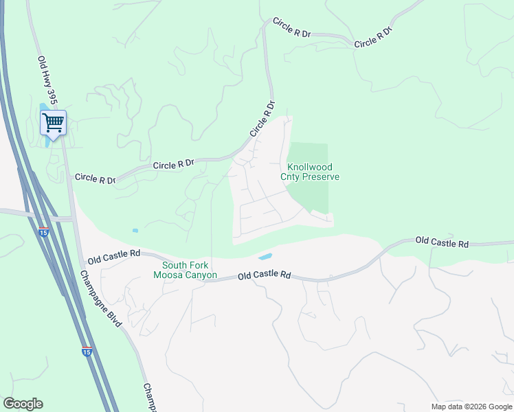map of restaurants, bars, coffee shops, grocery stores, and more near 29735 Gracilior Drive in Escondido