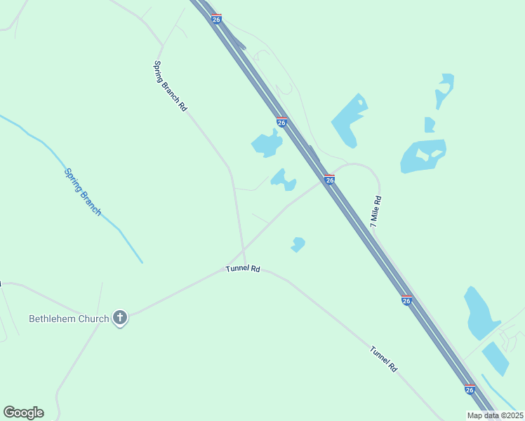 map of restaurants, bars, coffee shops, grocery stores, and more near 1166 7 Mile Road in Harleyville
