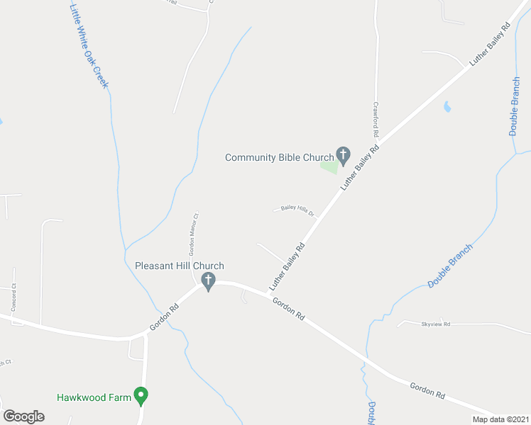 map of restaurants, bars, coffee shops, grocery stores, and more near 96 Bailey Hills Drive in Senoia