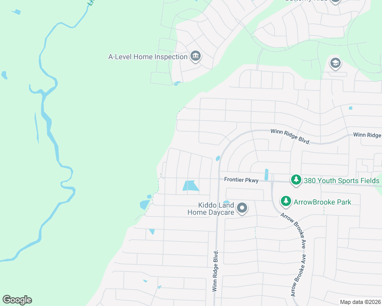 map of restaurants, bars, coffee shops, grocery stores, and more near Tule Drive in Aubrey