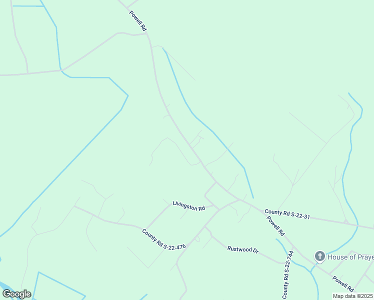 map of restaurants, bars, coffee shops, grocery stores, and more near 8880 Powell Road in Georgetown