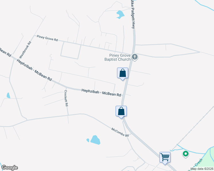 map of restaurants, bars, coffee shops, grocery stores, and more near 921 Hephzibah - McBean Road in Hephzibah