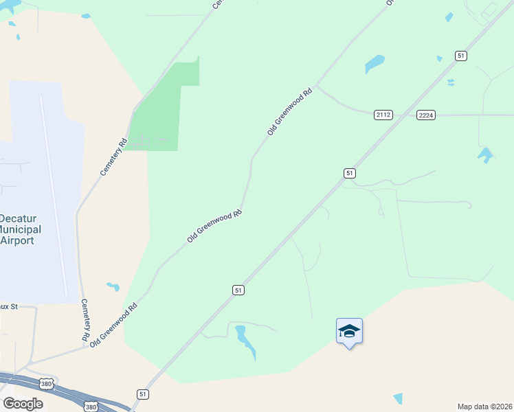 map of restaurants, bars, coffee shops, grocery stores, and more near 602 Greenwood Road in Decatur