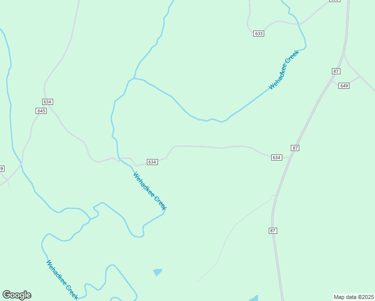map of restaurants, bars, coffee shops, grocery stores, and more near 515 County Road 634 in Roanoke