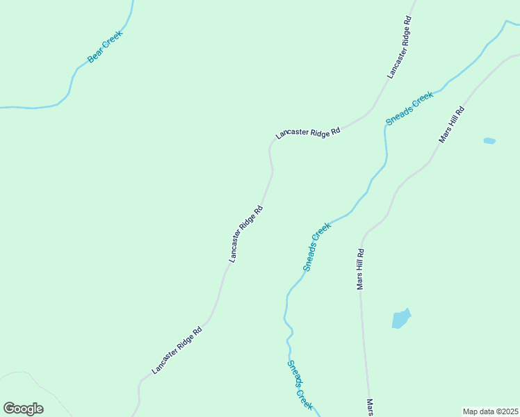 map of restaurants, bars, coffee shops, grocery stores, and more near Lancaster Ridge Road in Pickens County