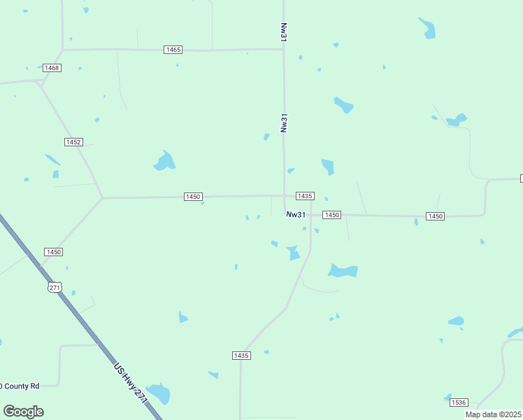 map of restaurants, bars, coffee shops, grocery stores, and more near 195 County Road 1450 in Mount Pleasant