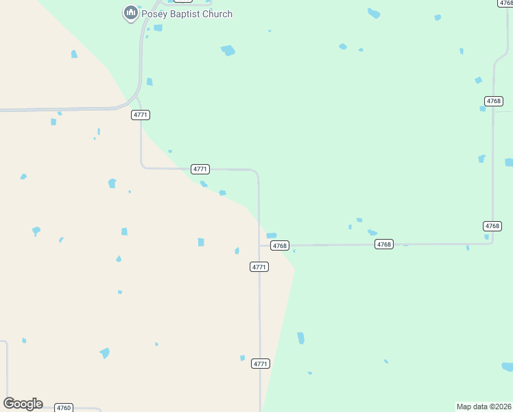 map of restaurants, bars, coffee shops, grocery stores, and more near County Road 4771 in Sulphur Springs