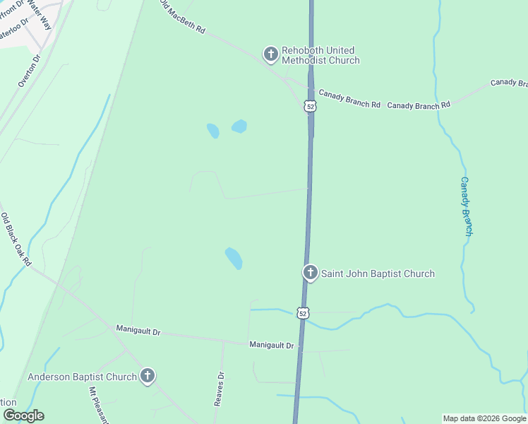 map of restaurants, bars, coffee shops, grocery stores, and more near 1636 U.S. 52 in Moncks Corner